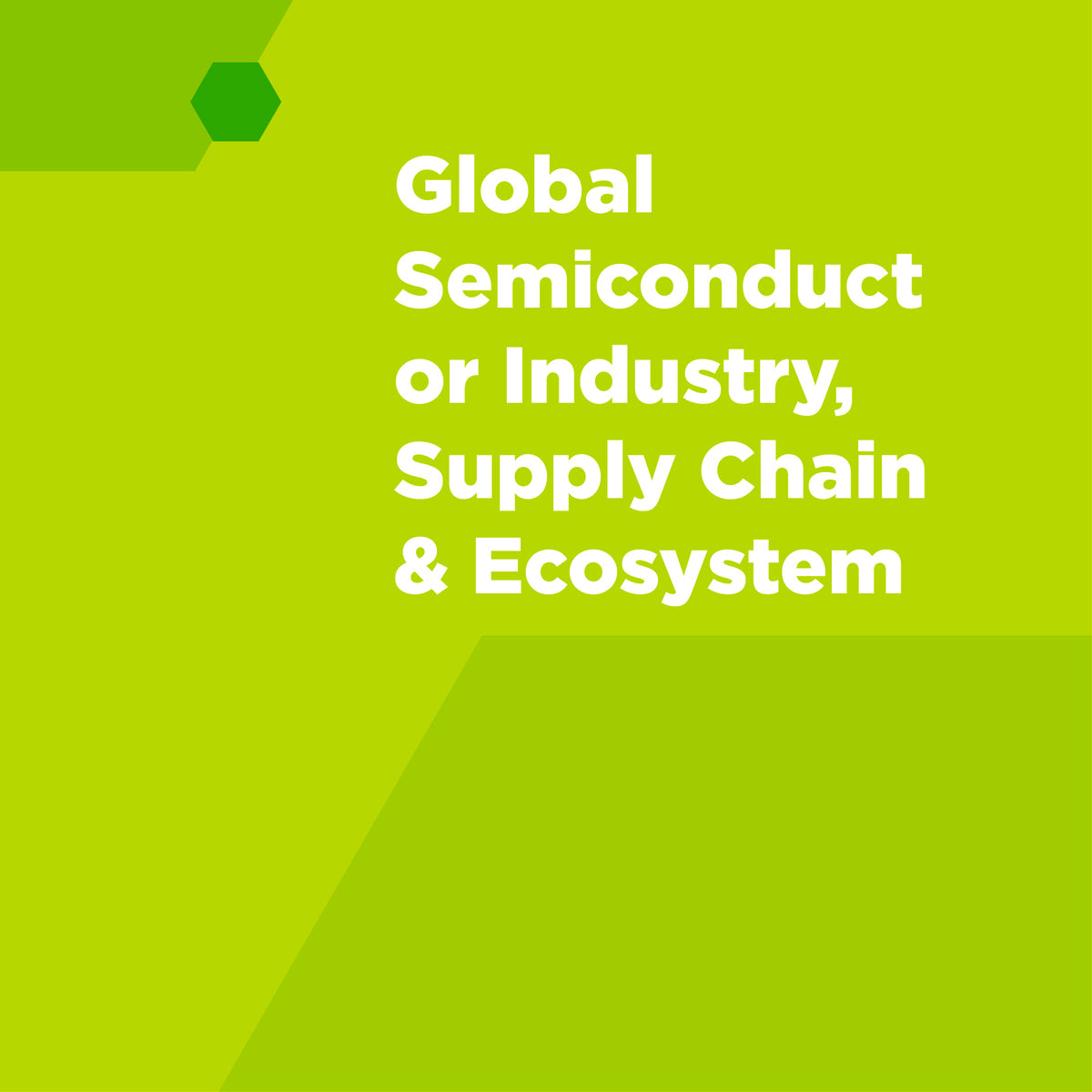 Global Semiconductor Industry, Supply Chain and Ecosystem