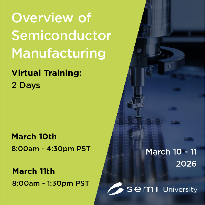 Overview of Semiconductor Manufacturing Asia 03/10/26