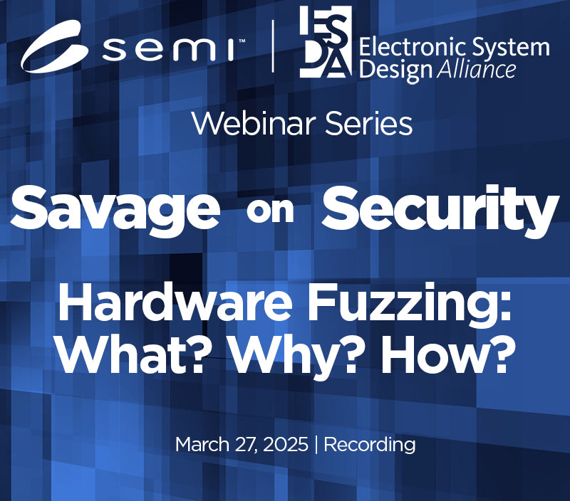 ESDA Savage on Security 2: Hardware Fuzzing: What? Why? How? - Recording