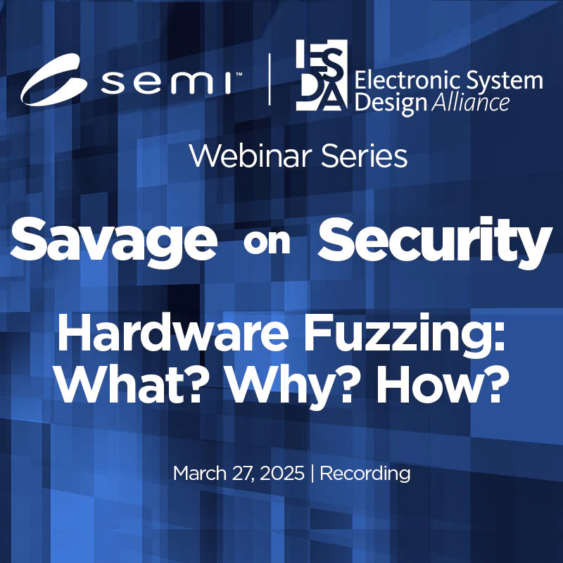 ESDA Savage on Security 2: Hardware Fuzzing: What? Why? How? - Recording