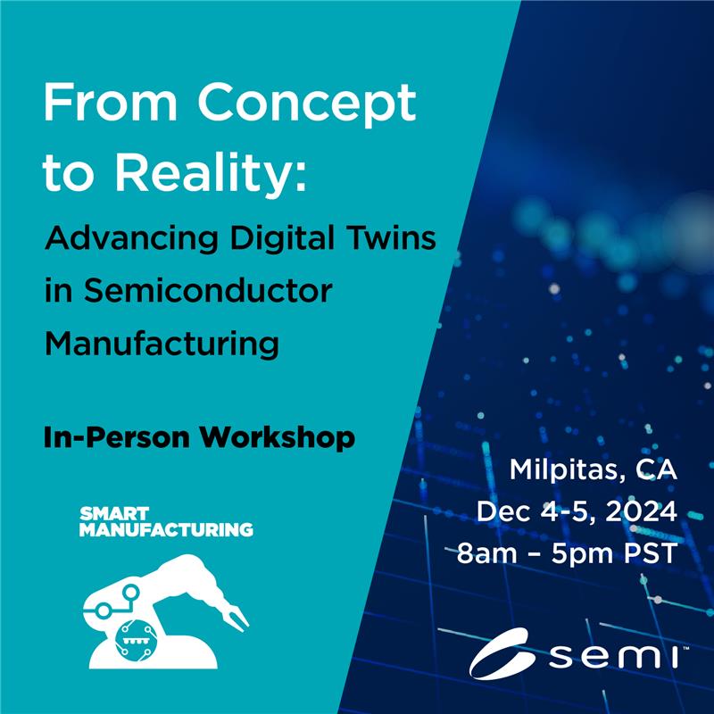 From Concept to Reality: Advancing Digital Twins in Semiconductor Manufacturing - Materials