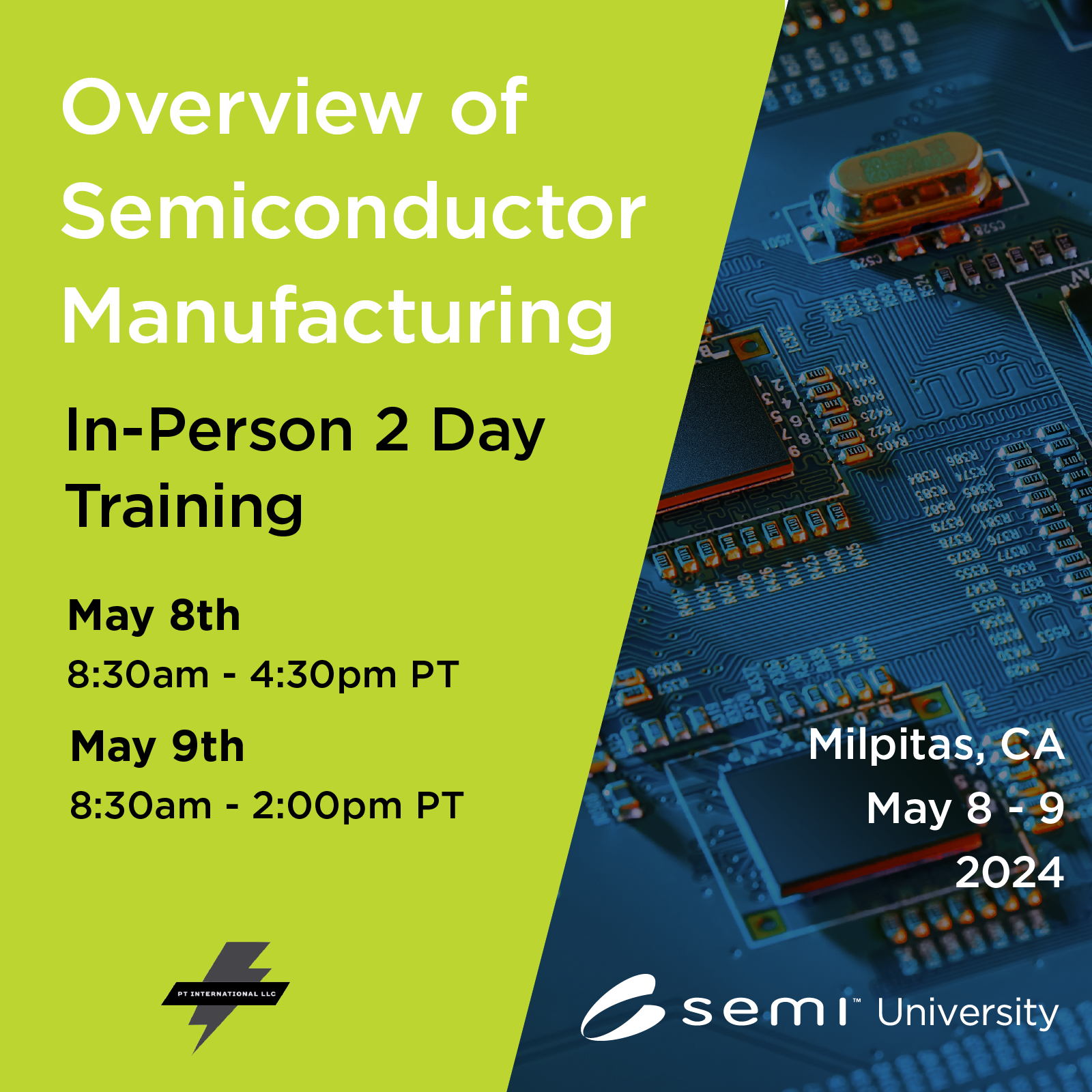 Overview of Semiconductor Manufacturing