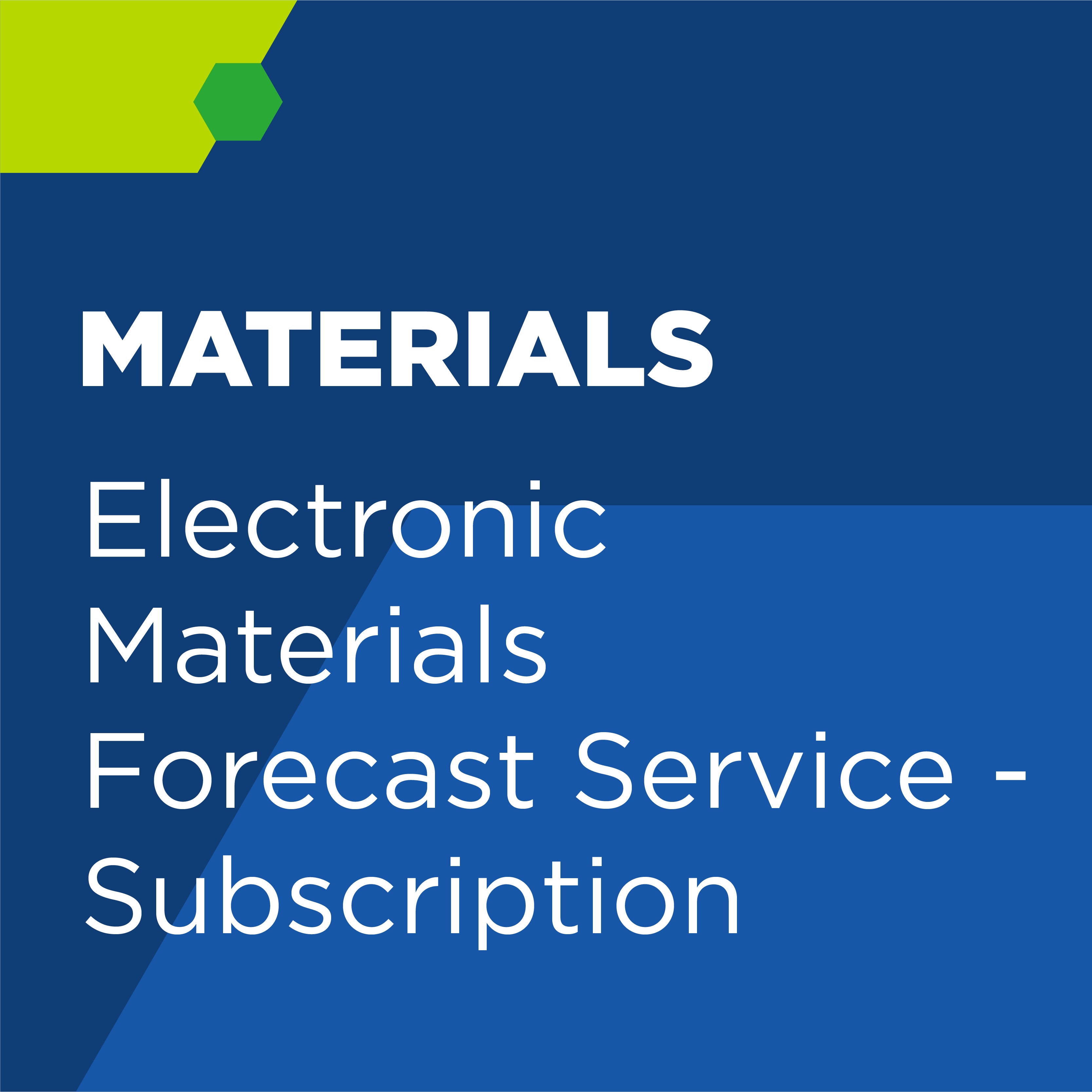 Electronic Materials Forecast Service