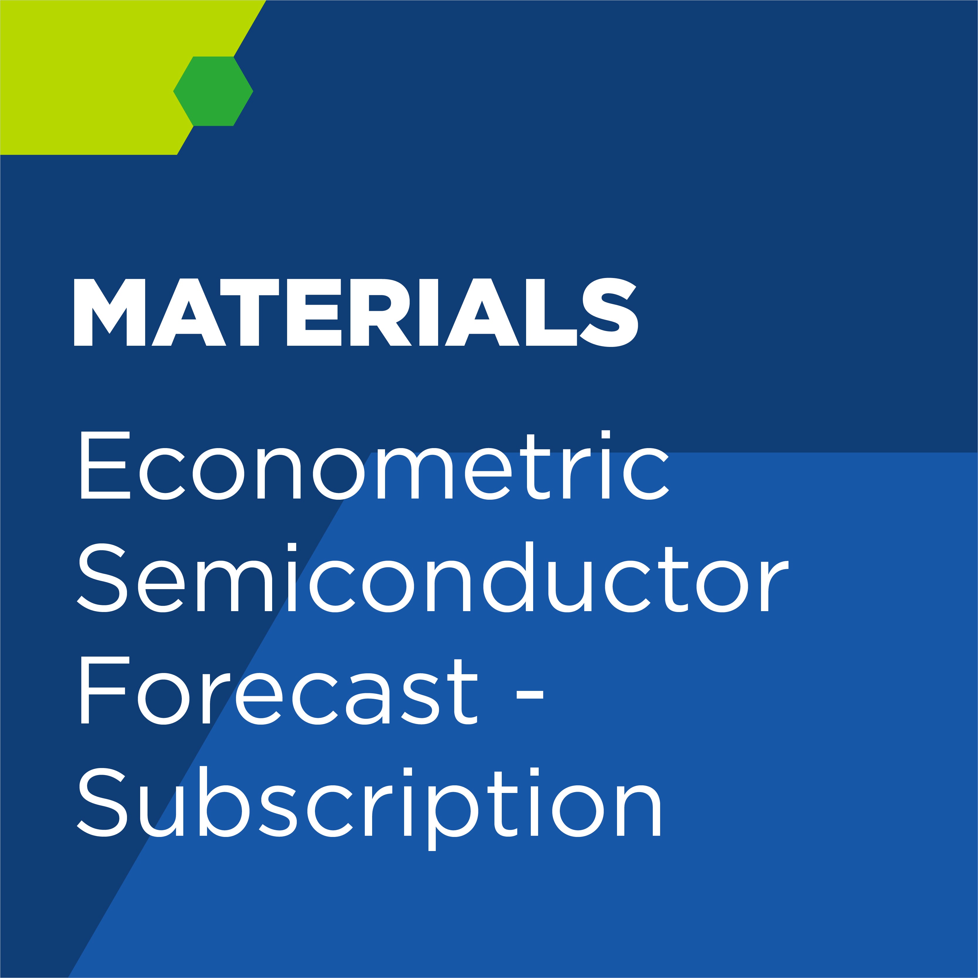 Econometric Semiconductor Forecast (ESF) Enterprise-wide License