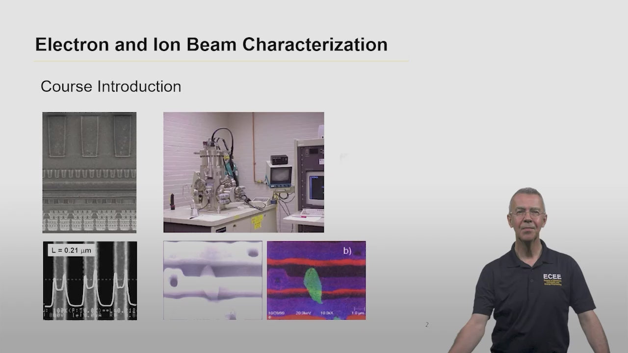 4. Electron and Ion Beam Characterization