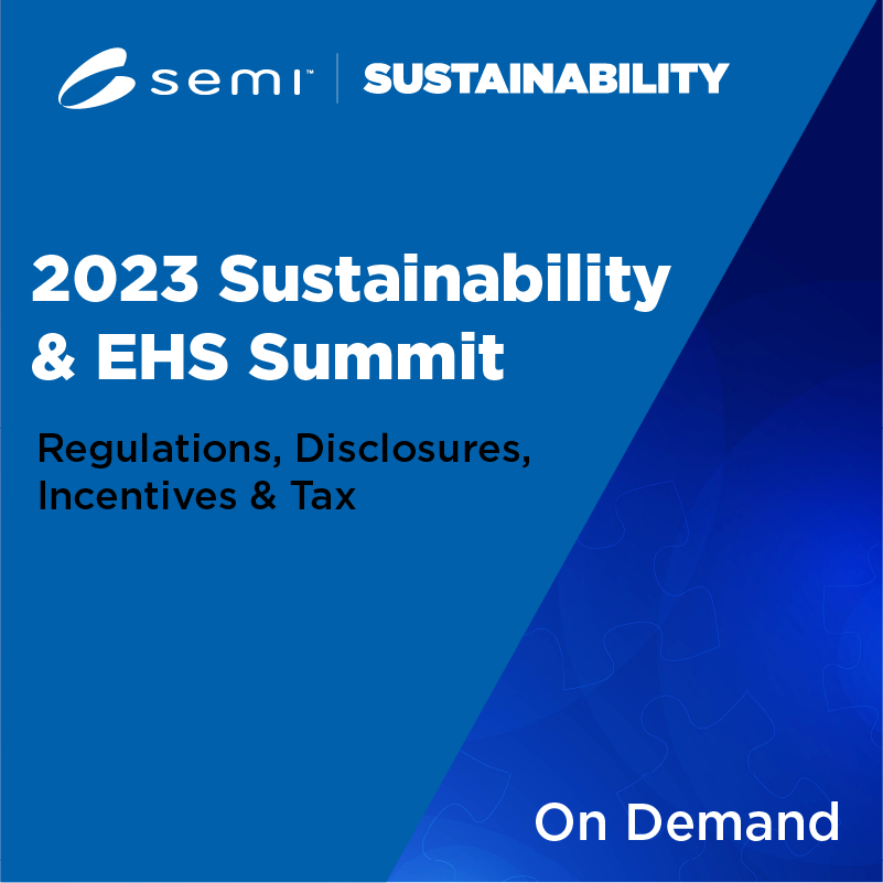 On-Demand - Sustainability and EHS Summit 2023